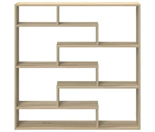 Sienas Plaukts, 7 Nodalījumi, Ozolkoka, Inženierijas Koks Vidaxl