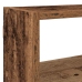 Sienas Kuba Plaukts 7 Nodalījumi Old Wood Engineered Wood Vidaxl