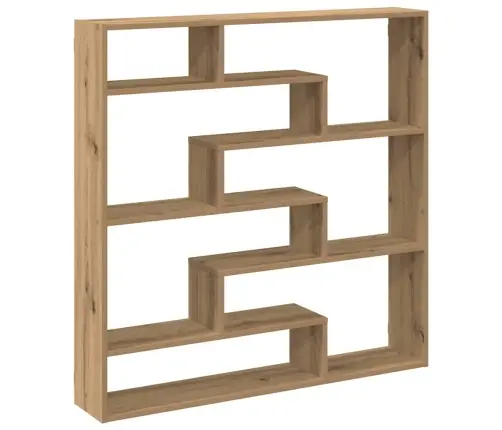 Sienas Kuba Plaukts 7 Nodalījumi Artisian Oak Engineered Wood Vidaxl