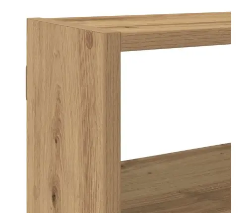 Sienas Kuba Plaukts 7 Nodalījumi Artisian Oak Engineered Wood Vidaxl