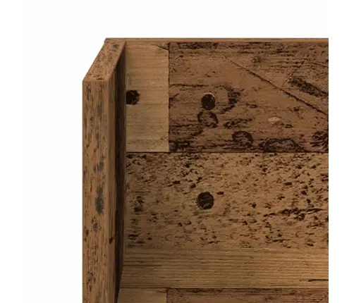 Seinariiulid 2 Tk, Must, 75 X 16,5 X 16,5 cm Tehispuit