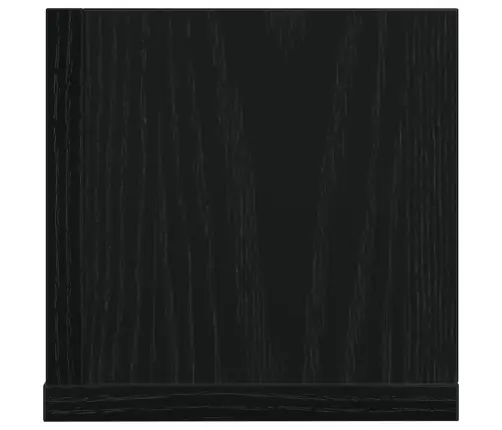 Seinariiulid 2 Tk, Must, 100 X 16,5 X 16,5 cm Tehispuit