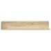 Seinariiulid 2 Tk, Sonoma Tamm, 100 X 16,5 X 16,5 cm Tehispuit
