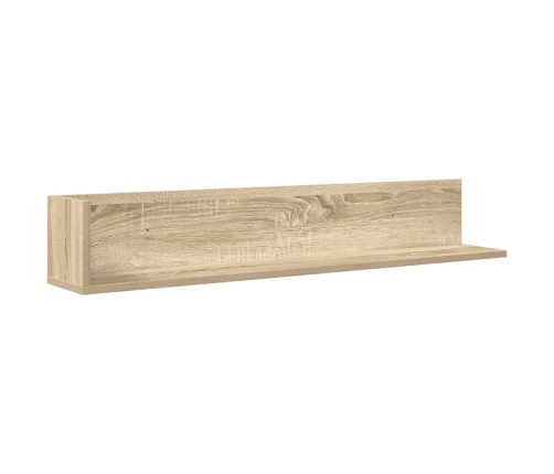 Seinariiulid 2 Tk, Sonoma Tamm, 100 X 16,5 X 16,5 cm Tehispuit