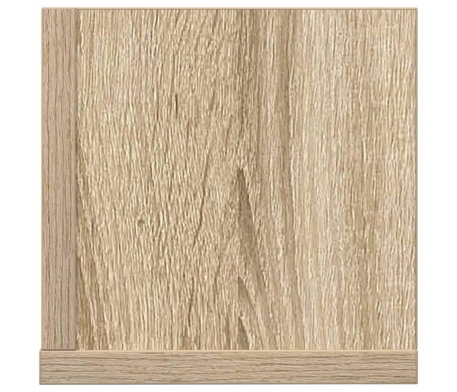 Seinariiulid 2 Tk, Sonoma Tamm, 100 X 16,5 X 16,5 cm Tehispuit