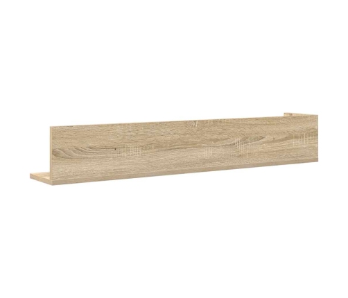 Seinariiulid 2 Tk, Sonoma Tamm, 100 X 16,5 X 16,5 cm Tehispuit