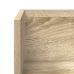 Seinariiulid 2 Tk, Sonoma Tamm, 100 X 16,5 X 16,5 cm Tehispuit
