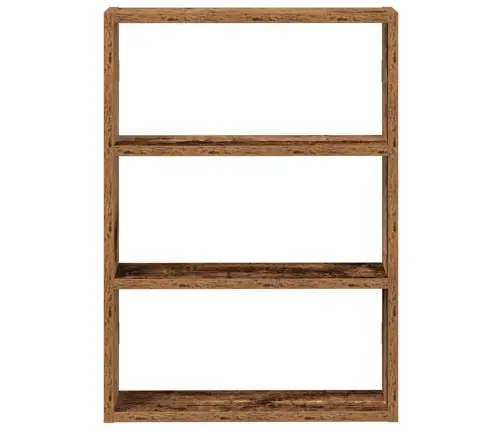 Sienas Plaukts, Veca Koka, 43X9X60 Cm, Inženierijas Koks Vidaxl