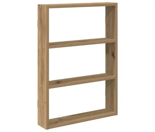 Sieninė Lentyna, Artisano Ąžuolo, 43X9X60cm Apdirbta Mediena Sieninė Lentyna, Artisano Ąžuolo, 43X9X60cm Apdirbta Mediena