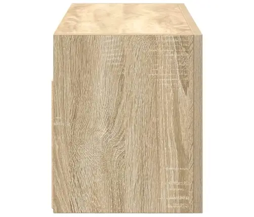 Vannasistabas Sienas Skapītis, 60X25X30 Cm, Inženierijas Koks Vidaxl