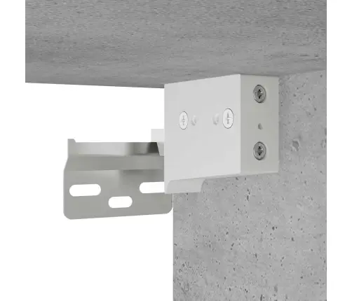 Vannitoa Seinakapp, Betoonhall, 60 X 25 X 30 cm Tehispuit