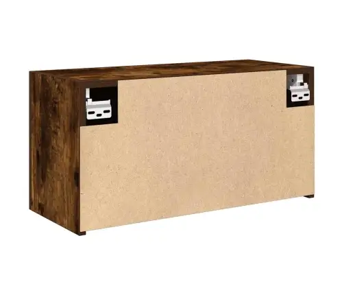 Vannasistabas Sienas Skapītis, 60X25X30 Cm, Inženierijas Koks Vidaxl