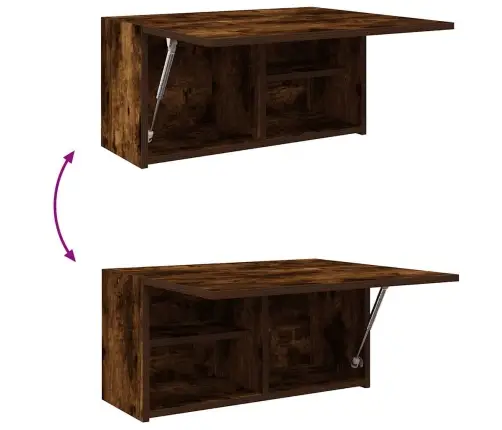 Vannasistabas Sienas Skapītis, 60X25X30 Cm, Inženierijas Koks Vidaxl