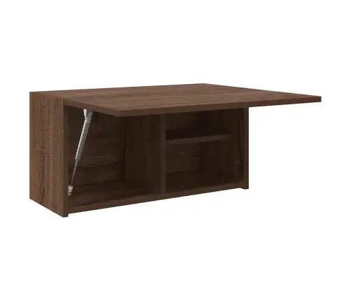 Vannitoa Seinakapp, Pruun Tamm, 60 X 25 X 30cm Tehispuit