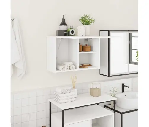 Vannasistabas Sienas Skapītis, 60X25X40 Cm, Inženierijas Koks Vidaxl