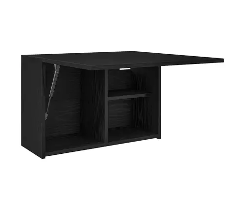 Vannitoa Seinakapp, Must, 60 X 25 X 40 cm Tehispuit