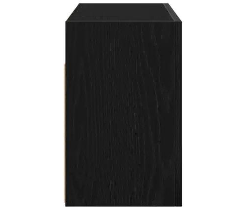 Vannitoa Seinakapp, Must, 60 X 25 X 40 cm Tehispuit