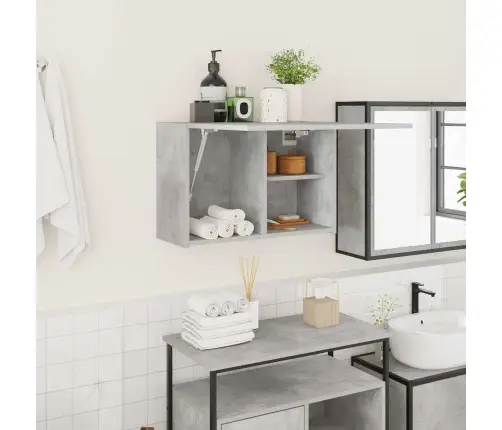 Vannasistabas Sienas Skapītis, 60X25X40 Cm, Inženierijas Koks Vidaxl