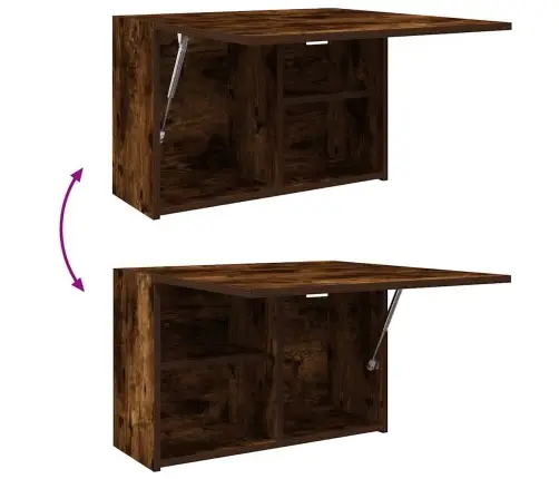 Vannasistabas Sienas Skapītis, 60X25X40 Cm, Inženierijas Koks Vidaxl