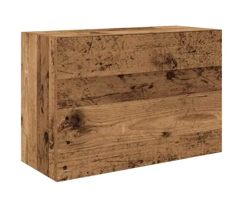 Vannasistabas Sienas Skapītis, 60X25X40 Cm, Inženierijas Koks Vidaxl