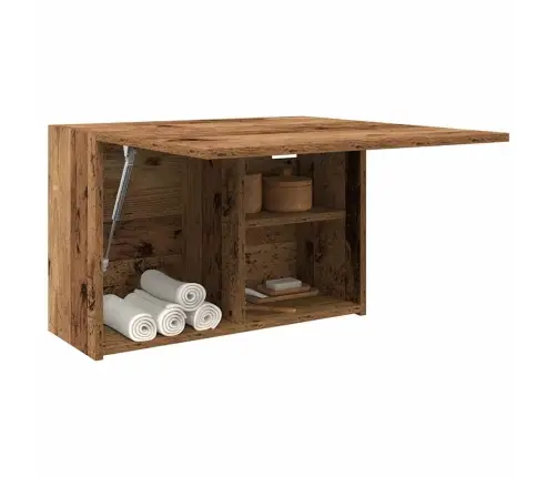 Vannasistabas Sienas Skapītis, 60X25X40 Cm, Inženierijas Koks Vidaxl