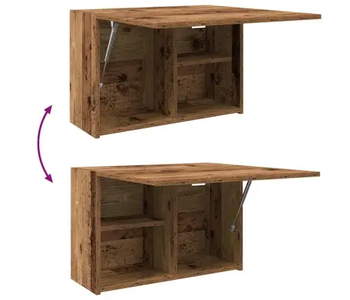 Vannasistabas Sienas Skapītis, 60X25X40 Cm, Inženierijas Koks Vidaxl