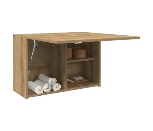 Vannasistabas Sienas Skapītis, 60X25X40 Cm, Inženierijas Koks Vidaxl