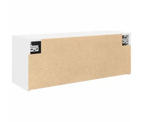 Vannitoa Seinakapp, Valge, 80 X 25 X 30 cm Tehispuit