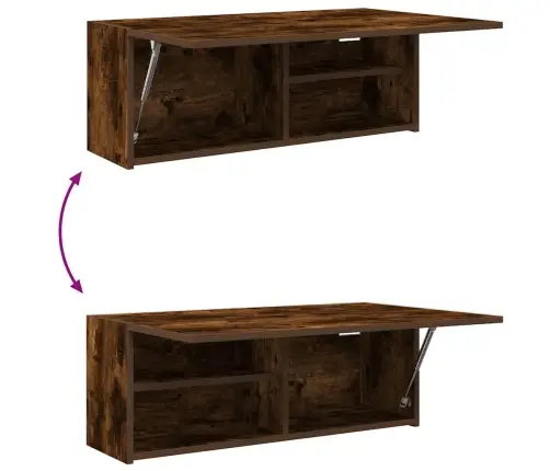 Vannasistabas Sienas Skapītis, 80X25X30 Cm, Inženierijas Koks Vidaxl