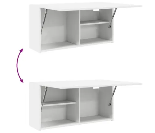 Vannasistabas Sienas Skapītis, 80X25X40 Cm, Inženierijas Koks Vidaxl