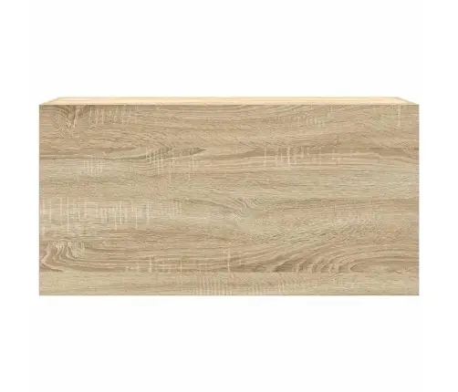 Vannasistabas Sienas Skapītis, 80X25X40 Cm, Inženierijas Koks Vidaxl