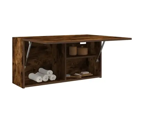 Vannasistabas Sienas Skapītis, 80X25X40 Cm, Inženierijas Koks Vidaxl