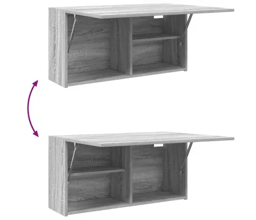 Vannasistabas Sienas Skapītis, 80X25X40 Cm, Inženierijas Koks Vidaxl