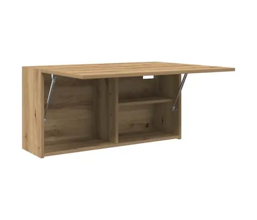 Vannasistabas Sienas Skapītis, 80X25X40 Cm, Inženierijas Koks Vidaxl