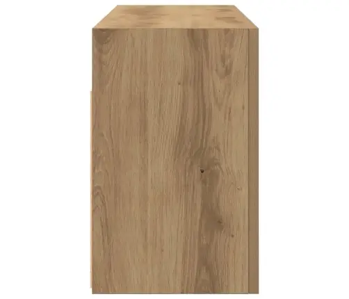 Vannasistabas Sienas Skapītis, 80X25X40 Cm, Inženierijas Koks Vidaxl