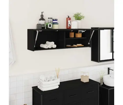 Vannasistabas Sienas Skapītis, 100X25X30 Cm, Inženierijas Koks Vidaxl