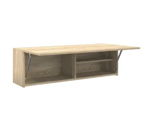 Vannitoa Seinakapp, Sonoma Tamm, 100 X 25 X 30 cm Tehispuit