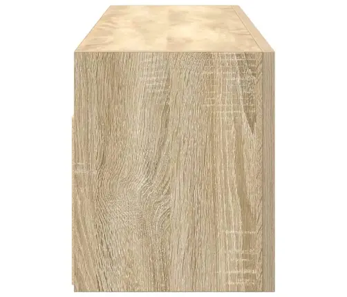 Vannitoa Seinakapp, Sonoma Tamm, 100 X 25 X 30 cm Tehispuit