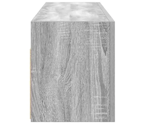 Vannitoa Seinakapp, Hall Sonoma Tamm, 100 X 25 X 30 Cm