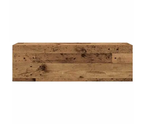 Vannasistabas Sienas Skapītis, 100X25X30 Cm, Inženierijas Koks Vidaxl