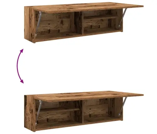 Vannasistabas Sienas Skapītis, 100X25X30 Cm, Inženierijas Koks Vidaxl