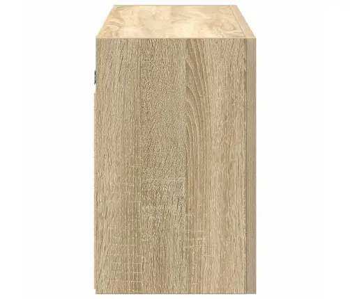 Vannasistabas Sienas Skapītis, 100X25X40 Cm, Inženierijas Koks Vidaxl