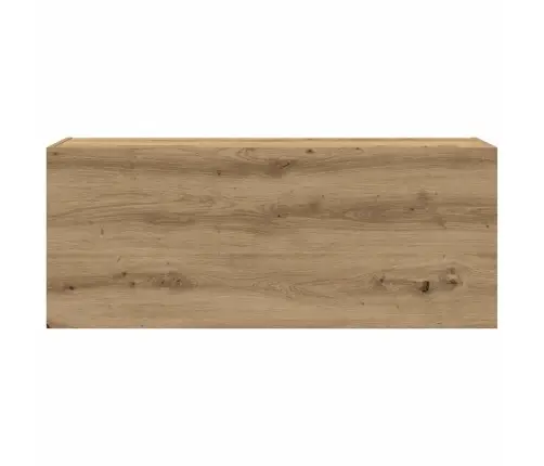 Vannasistabas Sienas Skapītis, 100X25X40 Cm, Inženierijas Koks Vidaxl