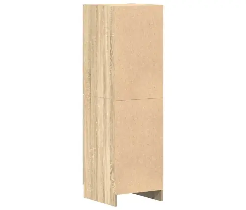 Virtuves Skapītis, Ozola, 38X41,5X131,5 Cm, Inženierijas Koks Vidaxl