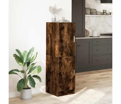 Köögikapp, Suitsutatud Tamm, 38 X 41,5 X 131,5 cm Tehispuit