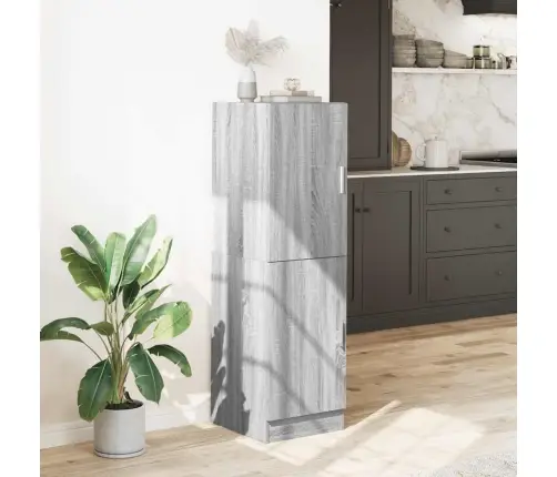 Köögikapp, Hall Sonoma Tamm, 38 X 41,5 X 131,5 cm Tehispuit