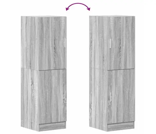 Köögikapp, Hall Sonoma Tamm, 38 X 41,5 X 131,5 cm Tehispuit