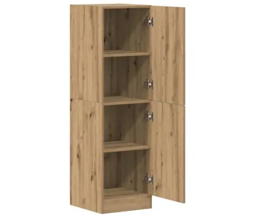 Virtuves Skapītis Koka Krāsa 38X41,5X131,5 Cm Inženierijas Koks Vidaxl