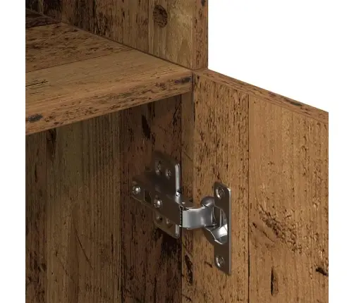 Virtuvės Spintelė, Medienos, 57X41,5X131,5cm Apdirbta Mediena