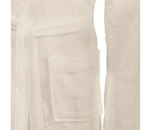 Peldmētelis Krēmkrāsa L Kokvilna Vidaxl